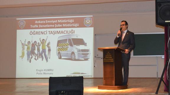 Okul Servis Sürücüleri Güvenli Sürüş Eğitiminde