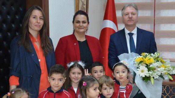 Atatürk Anaokulu, İlçe Millî Eğitim Müdürü Mustafa Özeli Ziyaret Etti.