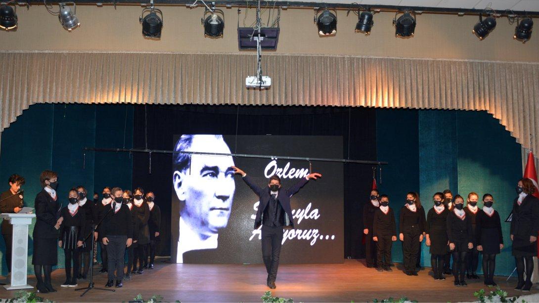 10 Kasım Atatürk'ü Anma Günü ve Atatürk Haftası Programı...