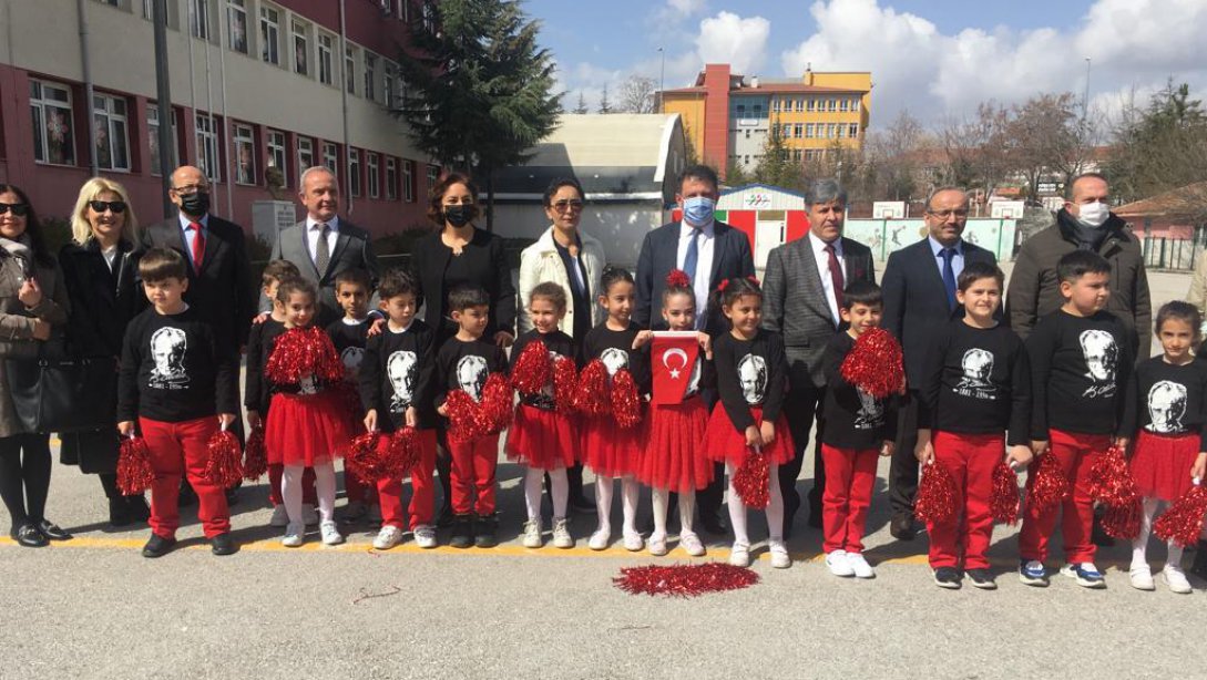 Ahmet Barındırır İlkokulunda Kütüphane Açılışı Yapıldı.