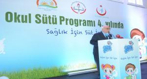 Okul Sütü Programı Açılış Töreni Yapıldı