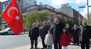 23 Nisan Ulusal Egemenlik ve Çocuk Bayramı Çelenk Bırakma Töreni 