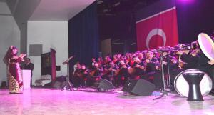 Çankayada Türk Halk Müziği Gecesi gönülleri fethetti