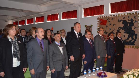 10 Kasım Atatürkü Anma Töreni Yapıldı.