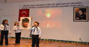 10 Kasım Atatürkü Anma Töreni Yapıldı.