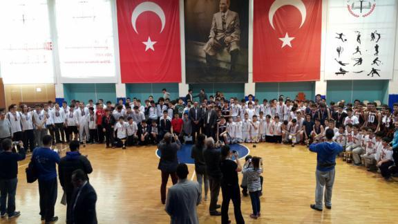 Okul Sporları İlçemiz Basketbol Müsabakaları Ödül Töreni Yapıldı