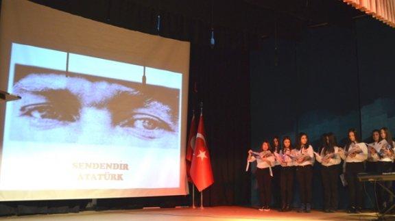 10 Kasım Atatürkü Anma Günü Programı Yapıldı.