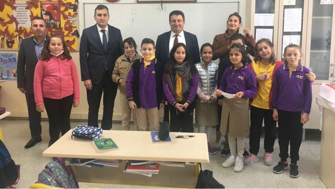 İlçe Millî Eğitim Müdürümüz Yaşar Türk, Arjantin İlkokulunu Ziyaret Etti.