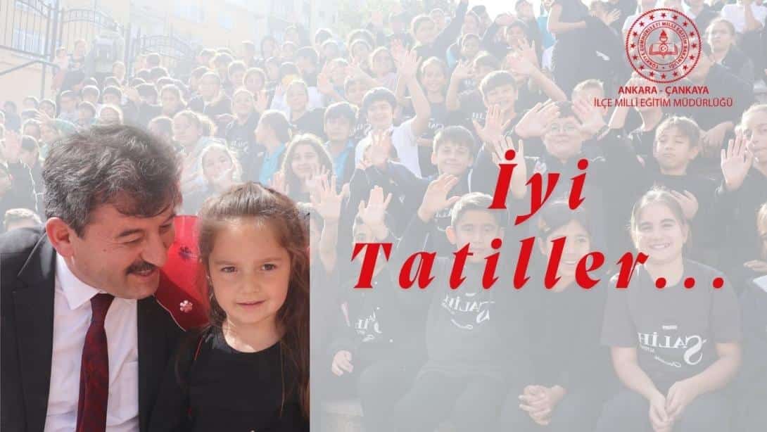 İlçe Millî Eğitim Müdürümüz Ayhan Işık'ın,  İkinci Dönem Sonu Karme Mesajı...